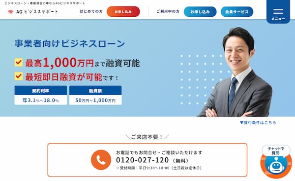 アイフルのビジネスローン