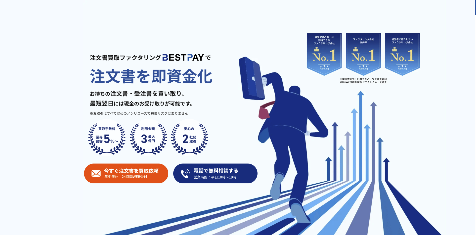 ベストペイのファクタリング